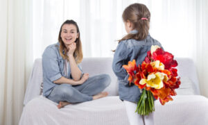 Buket Bunga Untuk Ibu